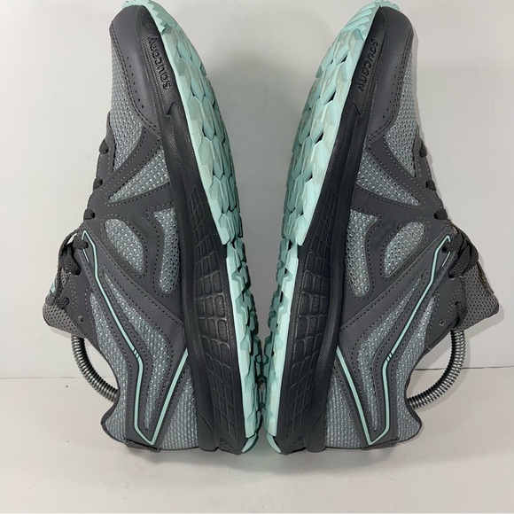 Saucony Cohesion TR 11 Womens Size 9.5 Shoes Gray Running Trail Sneakers - Picture 6 of 8
